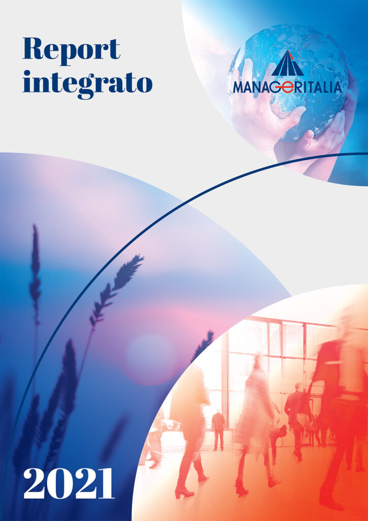 Copertina - Manageritalia Report integrato 2021