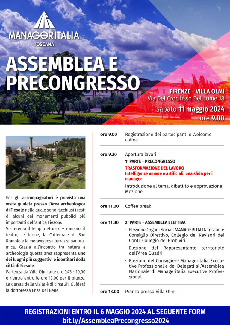 Manageritalia Toscana_Assemblea e Precongresso_11052024 Programma