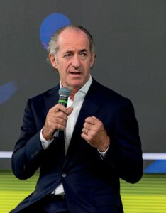 Luca Zaia, presidente del Veneto